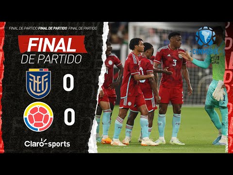 Resumen final | Ecuador 0-0 Colombia en vivo | Eliminatorias mundialistas | Conmebol