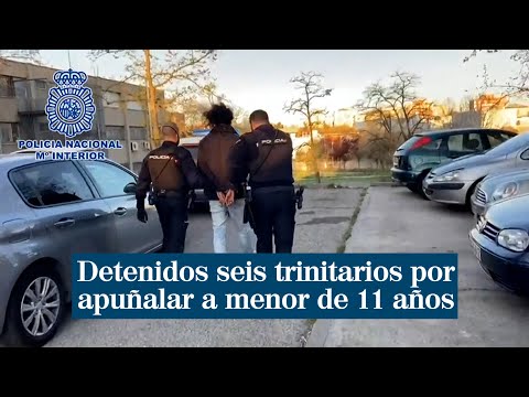 Detenidos seis miembros de la banda latina Trinitarios por apuñalar a menor de 11 años