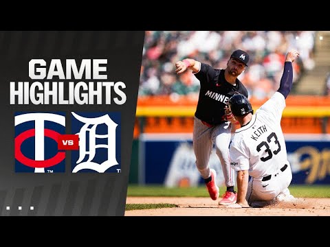 Twins vs. Tigers Game Highlights (4/14/24) | MLB Highlights