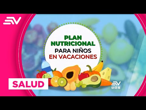 Plan nutricional para niños en vacaciones | En Contacto | Ecuavisa