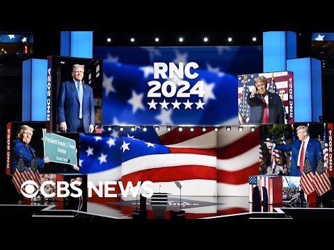 Watch Live: View of RNC floor on Day 3 ahead of Trump VP pick JD Vance's speech | CBS News