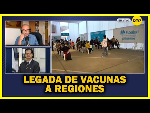 Gustavo Rosell: “hemos entregado vacunas en Piura, Trujillo y Cajamarca”