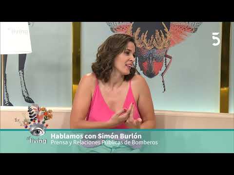 Simón Burlón - Vocero de Bomberos | El Living | 05-12-2022