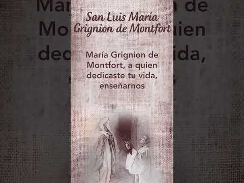 Oración a San Luis María Grignion de Montfort #SantoDelDía  #TeleVID #Shorts