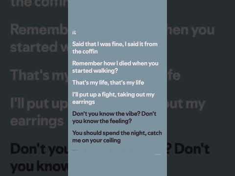 that's so true (Lyrics ) - Gracie Abrams #music #newsong #spotify