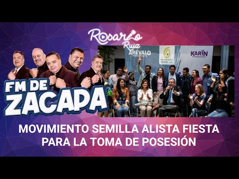 FM de Zacapa será parte de la celebración de Movimiento Semilla tras posesión de Arévalo y Herrera