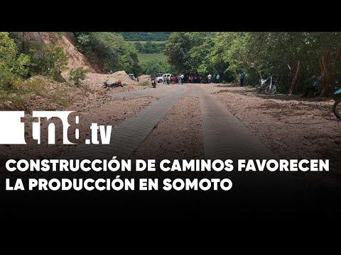 Gobierno local Somoto ejecuta proyecto de mejoramiento en caminos rurales - Nicaragua