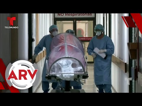 Descubren cadáveres en camillas y bolsas en hospital de México | Al Rojo Vivo | Telemundo