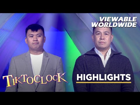 TiktoClock: Dalawang wedding singer, maglalaban sa ‘Tanghalan ng Kampeon’!