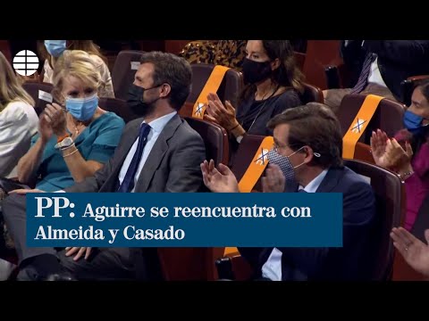 Aguirre se reencuentra con Almeida y Casado tras las críticas