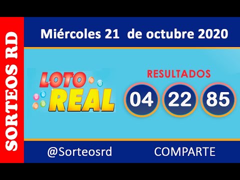 Loteria Real en VIVO   / Miércoles 21 de octubre 2020