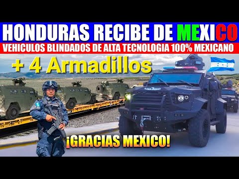 Desde Mexico Llegan Otros 4 Black Mamba Sandcat a Honduras Para Fortalecer la Policia!