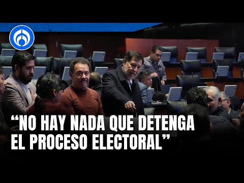 “El proceso va”: Noroña explica cómo será la ‘tómbola judicial’