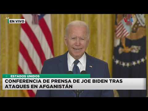 Ataques en Kabul: Joe Biden se refiere a atentados suicidas en Afganistán - EN ESPAÑOL