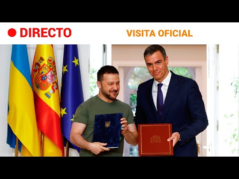 ZELENSKI en ESPAÑA  EN DIRECTO: SÁNCHEZ FIRMA ACUERDO BILATERAL de SEGURIDAD con UCRANIA | RTVE