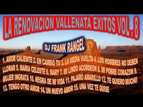 la renovacion vallenata exitos vol 8 dj frank rangel