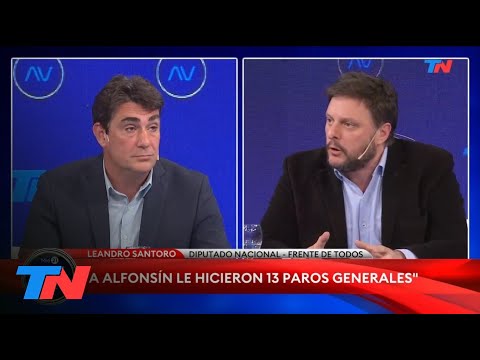 Leandro Santoro, Jorge Yoma, Omar Plaini y Javier Iguacel en el Debate en A Dos Voces