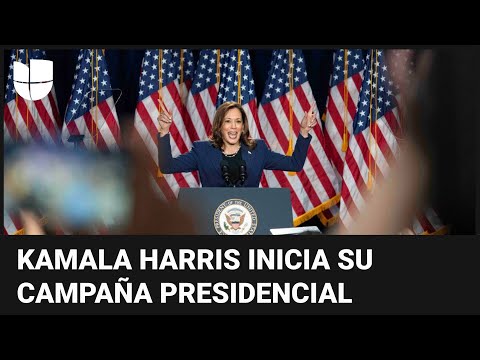 En un minuto: Kamala Harris inicia su campaña con ataques contra Donald Trump