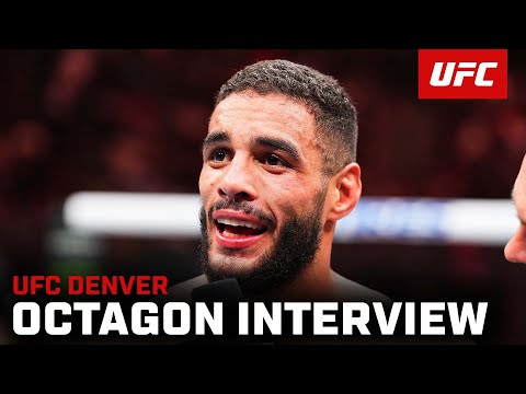 Gabriel Bonfim Octagon Interview | UFC Denver