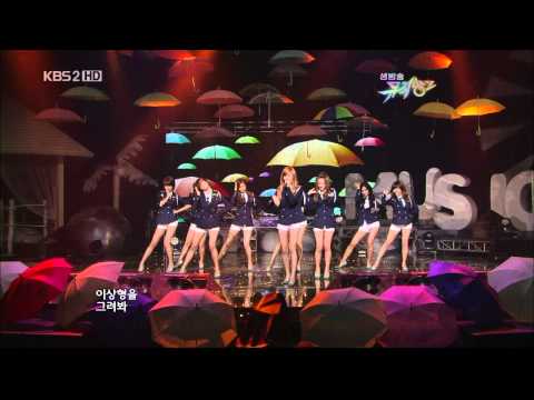 SNSD 鞋子掉了