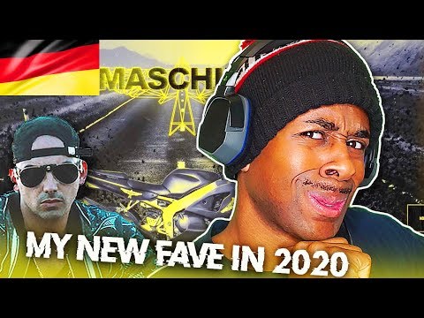 AMERICAN REACTS TO GERMAN RAP | RAF Camora x The Cratez - Maschine