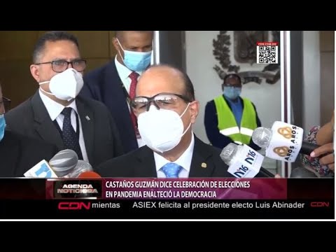 Castaños Guzmán dice celebración de elecciones en pandemia enalteció la democracia en RD