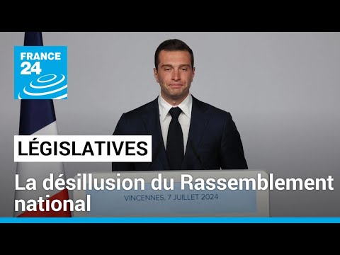 Législatives françaises : la désillusion du Rassemblement national • FRANCE 24