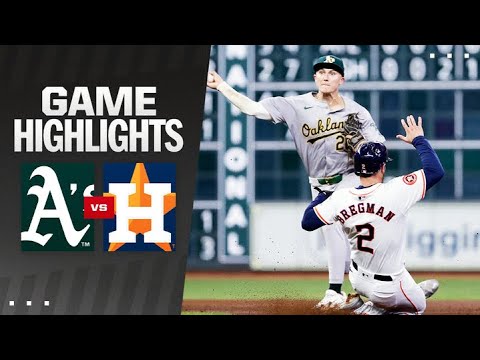 As vs. Astros Game Highlights (9/11/24) | MLB Highlights