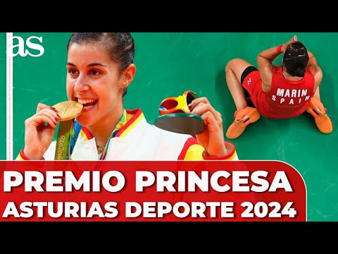 CAROLINA MARÍN, PREMIO PRINCESA de ASTURIAS de los DEPORTES 2024