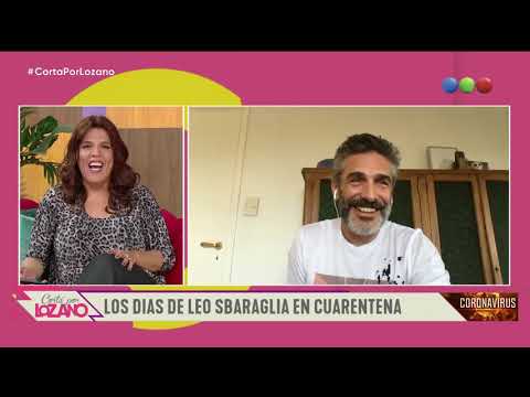 Leo Sbaraglia en el diván de Cortá por Lozano