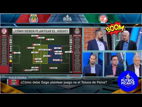 TUCA FERRETTI da cátedra a GAGO de CHIVAS de CÓMO DEBE PLANTEAR JUEGO vs TOLUCA | Futbol Picante