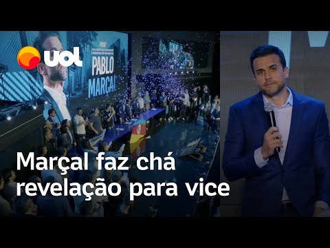 Marçal faz chá revelação para anunciar candidata a vice: ‘É menina!’