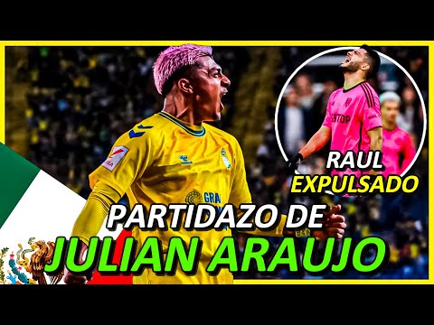 ¡¡JULIAN ARAUJO FUE UN MURO!!  RAUL EXPULSADO...  MEXICANOS por EUROPA 2023