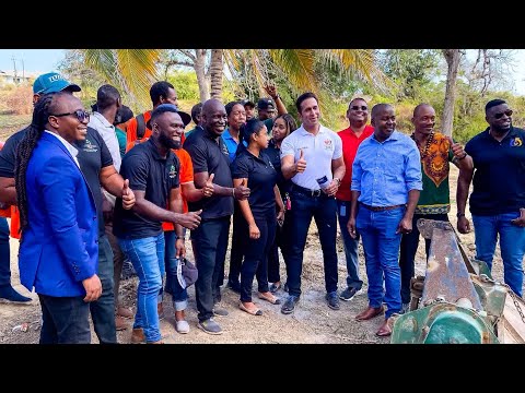 Beach Camp Agricultural Homestead Programme Launched In Palo Seco