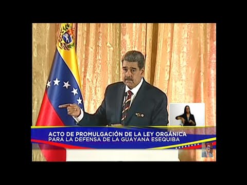 Maduro denuncia bases militares de EEUU en zona que Venezuela disputa con Guyana | AFP