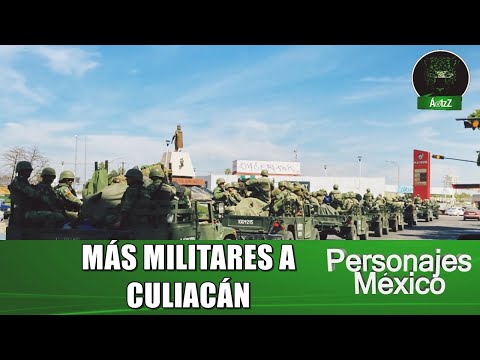 Rocha Moya informa que llegan otros 600 militares a Culiacán, Sinaloa