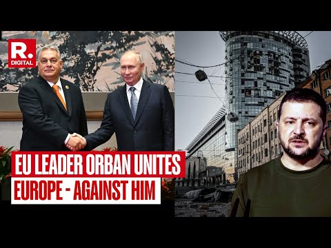 Putin's Greatest European Ally In Moscow Despite EU Outcry; Orban A Critic Of Ukraine Military Aid