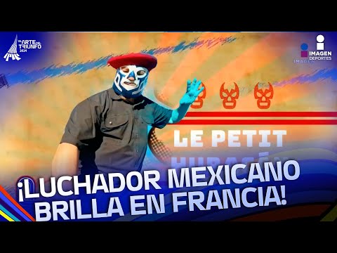 Conocimos al luchador Le Petit Huracán, un mexicano que brilla en París | El Triunfo Que Importa