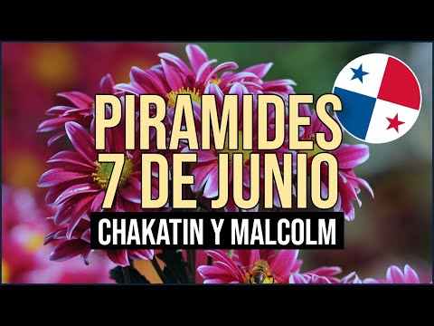 Pirámide Lotería de Panamá Miércoles 7 de Junio 2023  - Pirámide de Chakatin y Malcolm Ramos