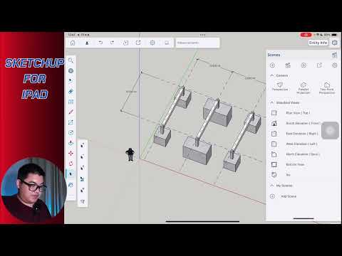 Sketchupforipad-การทำงานคา