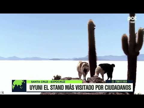 Uyuni es el stand más visitado por los ciudadanos