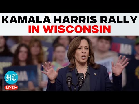 Kamala Harris LIVE | Kamala Harris Rally In Wisconsin | Harris-Walz | US News | US Election | Trump