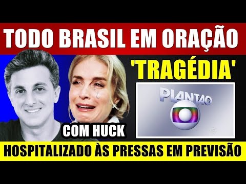 BRASIL EM ORAÇÃO! Apresentador LUCIANO HUCK, marido de ANGÉLICA, aos 51 anos, APÓS PULMÃO FALHAR