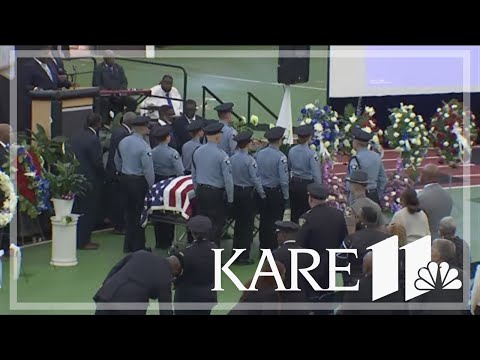 Funeral held in Connecticut for fallen Minneapolis officer