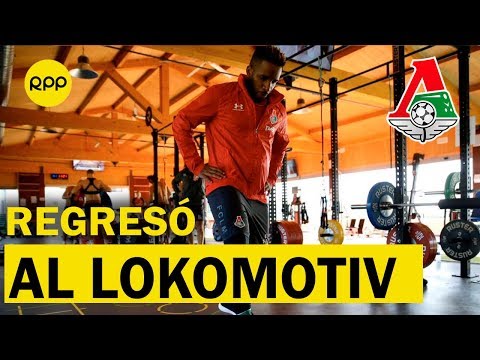 Jefferson Farfán ya trabaja con el Lokomotiv en España