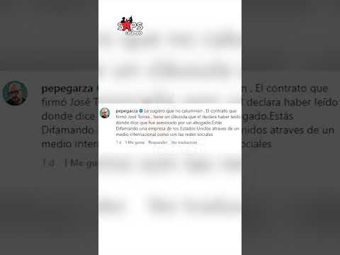 #pepegarza anula contrato con #josetorres #viral #chisme #fyp? #shortsvideo #shortsfeed #shorts