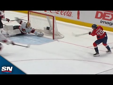 Anthony Mantha Gifts Hendrix Lapierre Wide-Open Net On Slick Passing Play vs. Senators