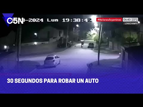 30 SEGUNDOS para ROBAR un AUTO