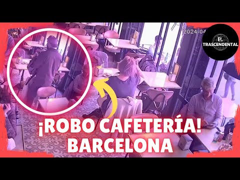 ROBO EN UNA CAFETERÍA DEL BARRIO DE SANTS, BARCELONA
