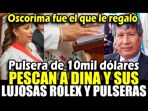 ¡Confirmado! Gobernador de Aycucho le regaló pulsera de 10mil dólares a Dina Boluarte tras el rolex